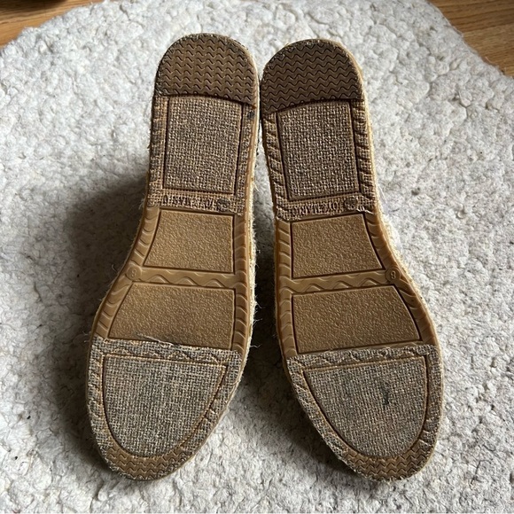 JOY&MARIO Handmade Women’s Slip-On Espadrille Mesh Loafers Flats in Beige Sz 40 - Picture 5 of 9